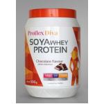Proflex Diva SOYA Whey Protein Chocolate โปรเฟ็ค ดีว่า ซอย โปรตีน กลิ่นช็อคโกแลต บรรจุ 500g.