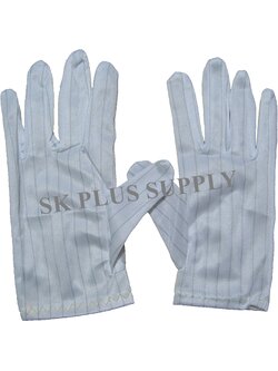 ถุงมือ ANTI-STATIC แบบลายหน้า-หลัง