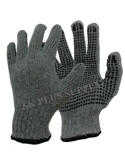 ถุงมือทอเคลือบพีวีซีแบบจุด