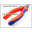 KNIPEX 03 02 160 คีมปากจิ้งจก ด้ามพลาสติก 6"