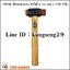 THOR ค้อนทองแดง หนังข้าง 32 mm x 725 กรัม No.03-210-1