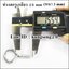 ห่วงสกรูเกลียว 25 mm (หนา 3 mm)