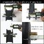 ยางแท่นเหลี่ยม สกรู 2 ข้าง 4" x 3" (สกรู M.12 x 1.25)