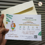 การ์ดงานบวช มินิมอล ขนาด 5x7 นิ้ว พร้อมซอง