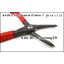 KNIPEX 48 11 12 คีมหนีบแหวน ปากตรง 7"