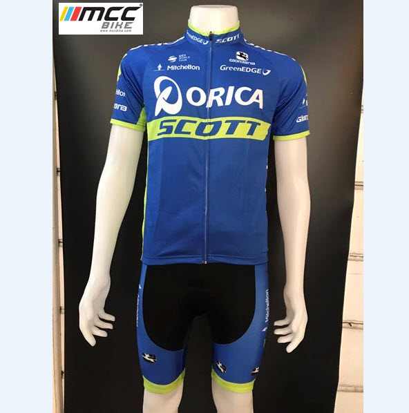 ชุดปั่นจักรยาน Orica Scott เสื้อปั่นจักรยาน และ กางเกงปั่นจักรยาน