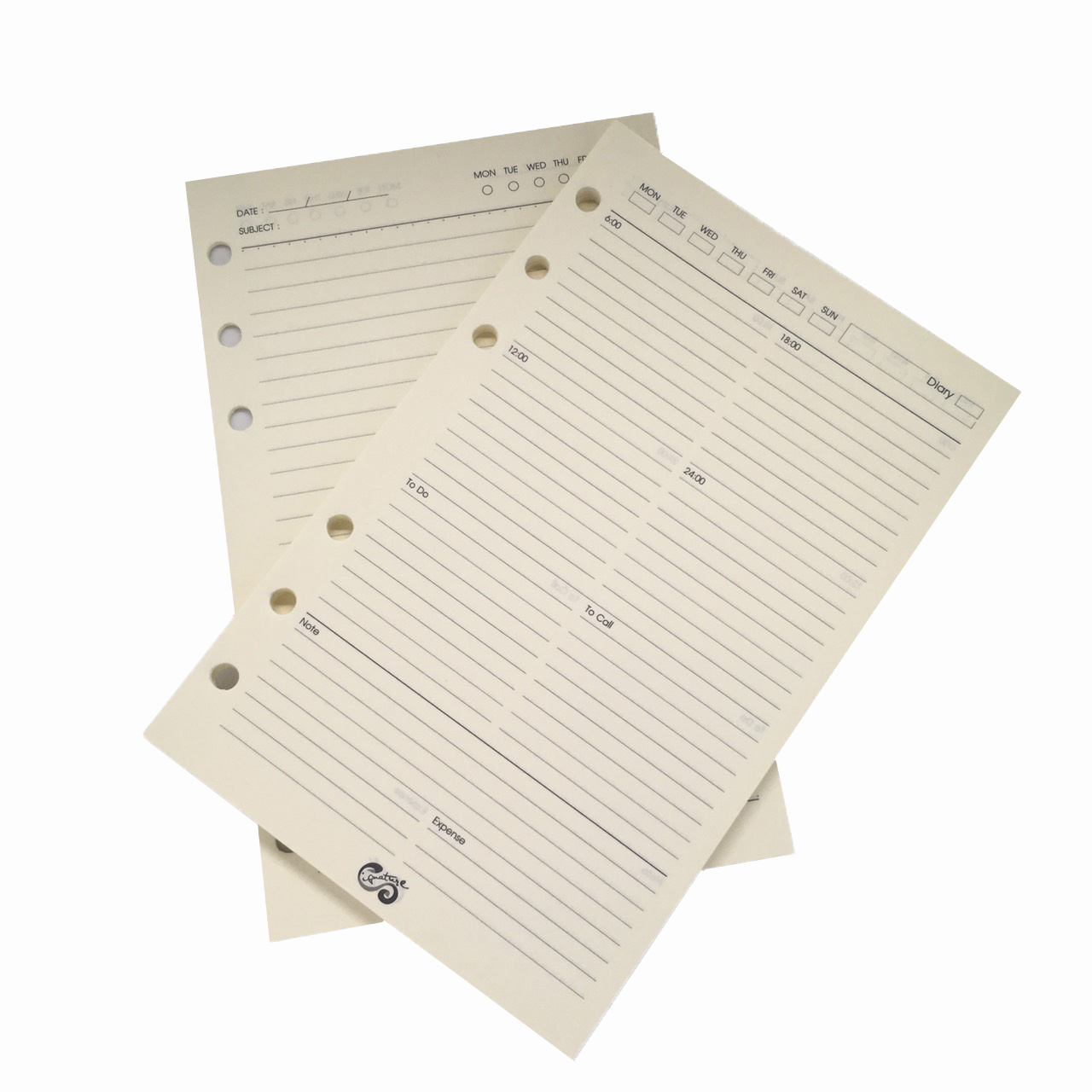 Refill "Diary Plan&Note"