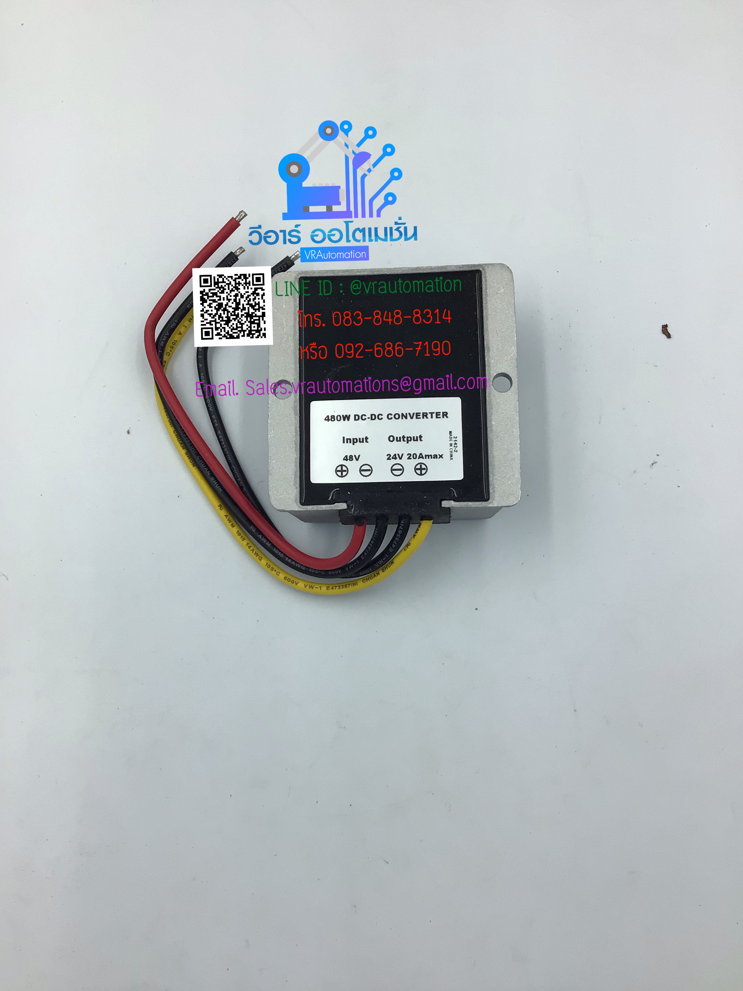 DC to DC Buck Converter 48V to 24V 20A 480W