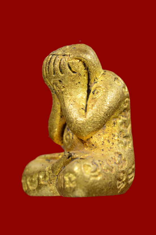 พระปิดตาเนื้อทองทิพย์ พระเทพศีลวิสุทธิ์ (ท่านเจ้าคุณอ่อน) วัดประชุมชลธารา จ.นราธิวาส