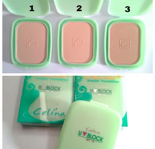 แป้งเซลิน่า แป้งพริตตี้ Celina UV Block SPF15