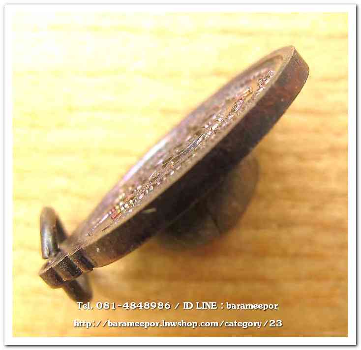 ไอ้ไข่เด็กวัดเจดีย์ เม็ดแตง พิมพ์เล็ก รุ่นรับทรัพย์ 56 เนื้อทองแดง..2