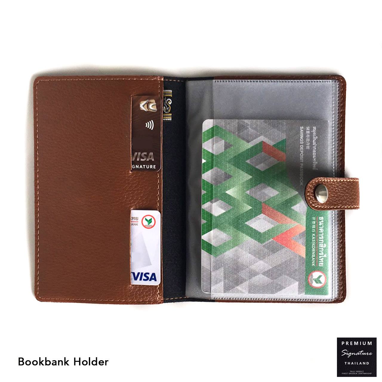 The Signature Bookbank Holder▪ กระเป๋าใส่สมุดบัญชีธนาคาร The Signature Bookbank Holder▪ กระเป๋าใส่สมุดบัญชีธนาคาร