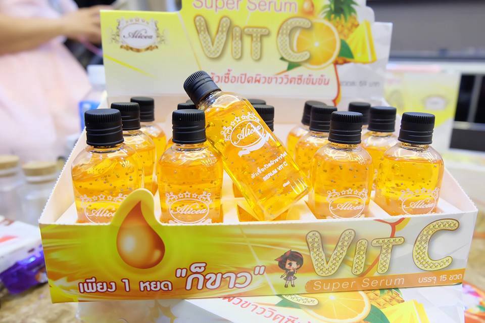 Super Serum VIT C by Alicea หัวเชื้อเปิดผิวขาววิตซีเข้มข้น อลิซ