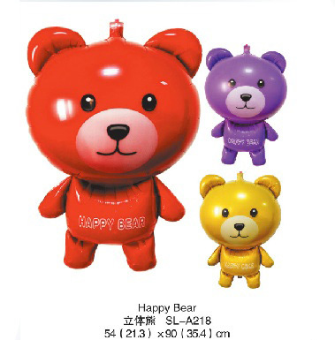 ลูกโป่งหมี balloon Bear เลือกสีได้