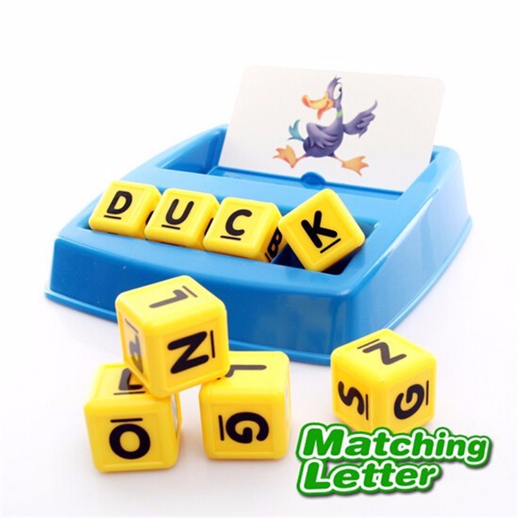 BO269 เกมบอร์ด เกมสะกดคำศัพท์ Spelling game เสริมพัฒนาการ เกมต่อคำ สอนภาษาอังกฤษ การ์ดคำศัพท์ คำศัพท์ภาษาอังกฤษ