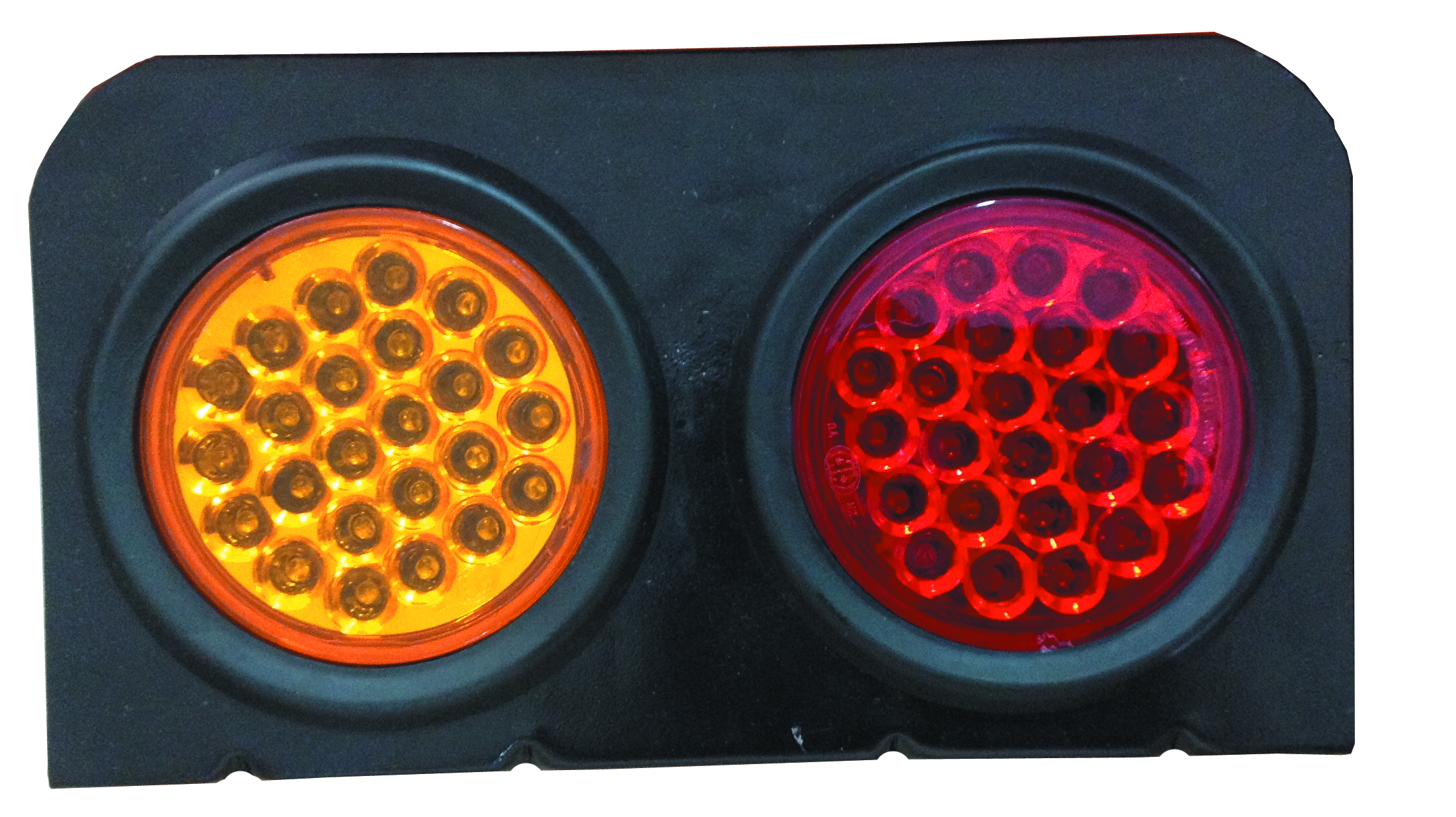 ไฟท้าย 2 ตอน กลม B แบบอยู่ในเบ้า (LED Round Tail Light (2 Channels) B Style)