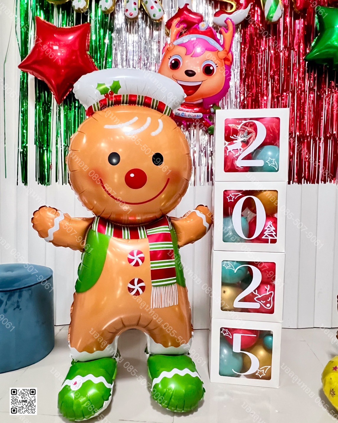 ลูกโป่งคริส์ตมาส christmas balloon