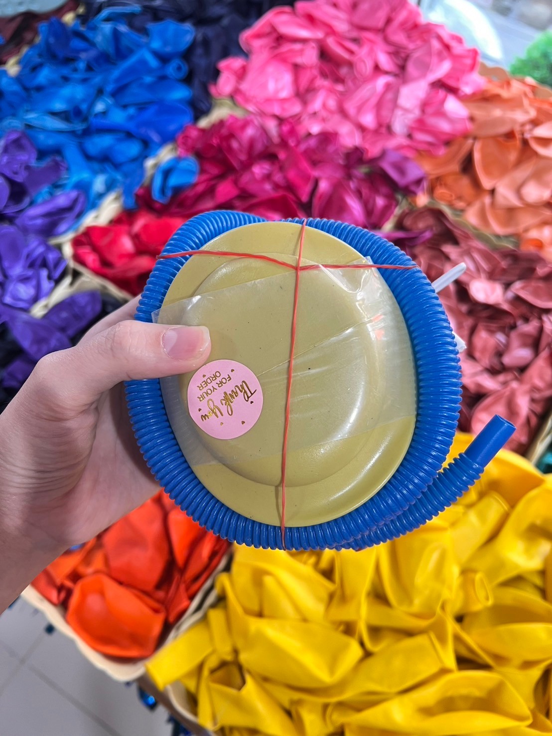 ที่สูบลูกโป่งเท้าเหยียบ Balloon Inflator