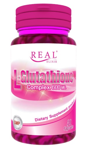Real Elixir L-Glutathione Complex 600 mg 30 caps