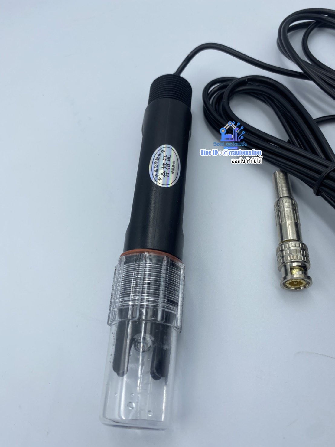 เซ็นเซอร์วัดค่า PH ในน้ำ และวัดอุณหภูมิ รอง RS-485 Modbus RTU