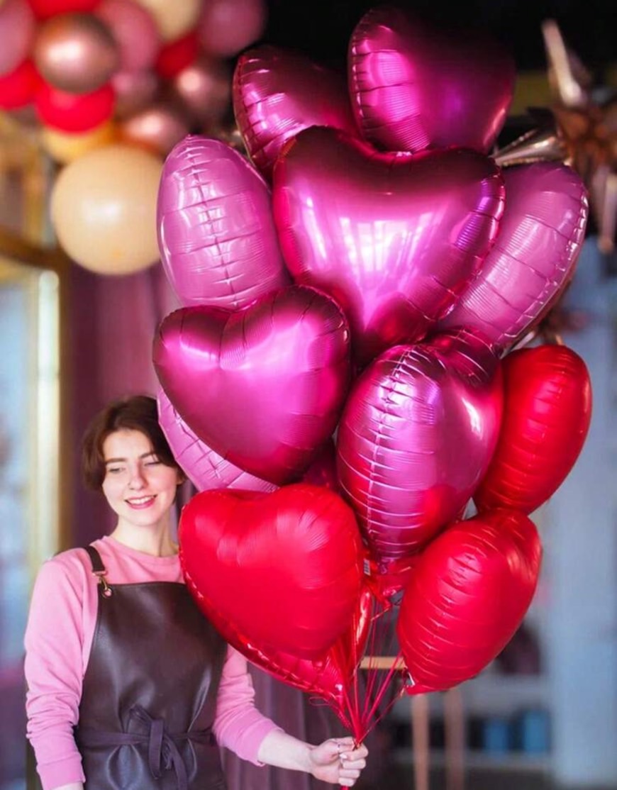 ลูกโป่งหัวใจ วาเลนไทน์ Valentine's balloon