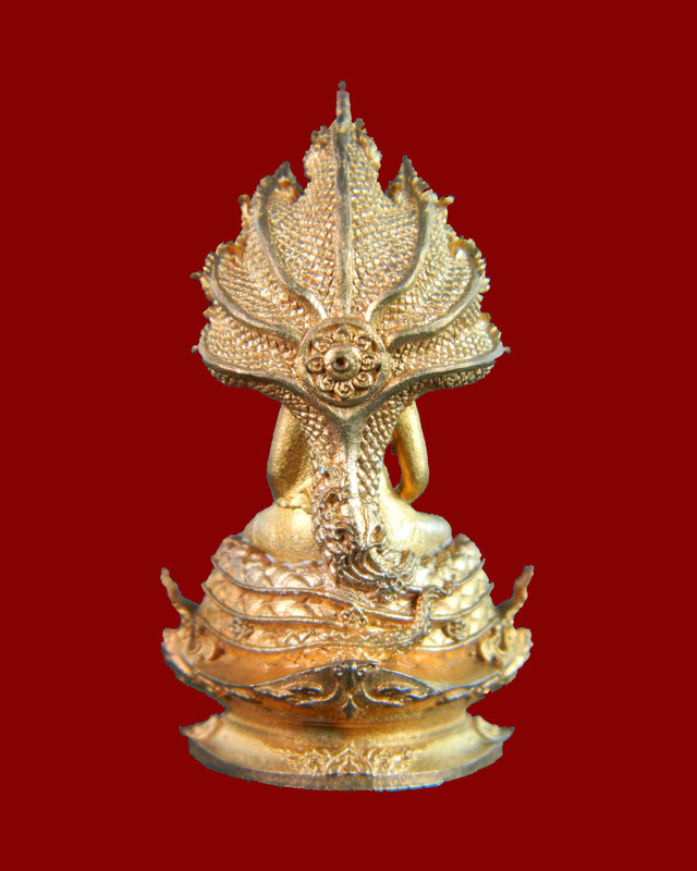 (พระประจำวันเสาร์) พระพุทธศิลป์นาคปรก 7 เศียรอุดกริ่งชนวนรวมใจผสมเหล็กไหล รุ่นมุจจลินท์มหาโภคทรัพย์ ปี 2557 เนื้อชนวนรวมใจผสมเหล็กไหล