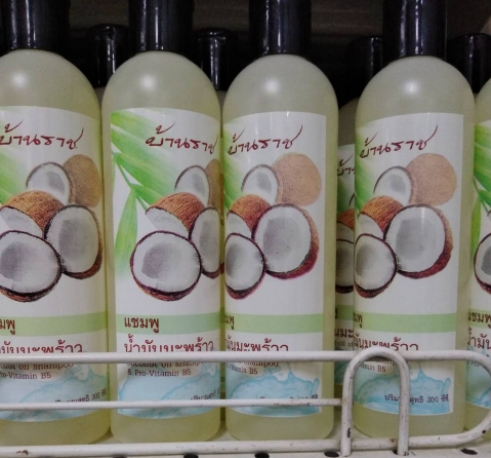 61-102-6100-2 แชมพู น้ำมันมะพร้าว ราชธานี 300 มล. ลง * 24