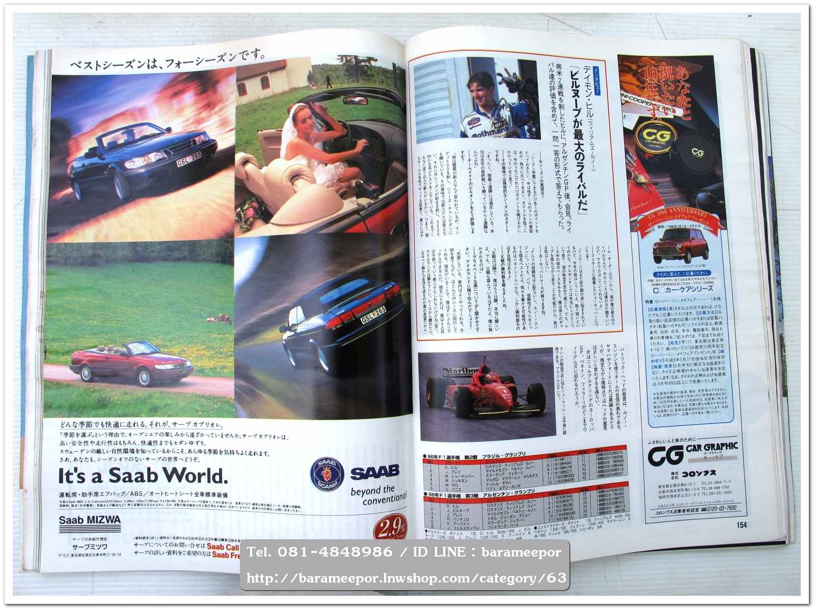 หนังสือนิตยสารรถยนต์ ไทย-เทศ มีหลายหัว หลายราคา