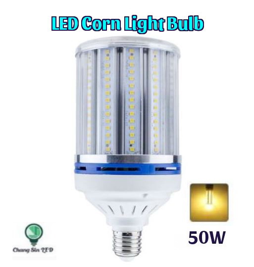 หลอดไฟ Super Bright Corn LED Light Bulb 50W แสง วอร์ม