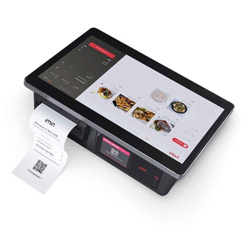 iMin D1 - All In One 10.1" Android Tablet POS + Built-in Printer 10.1" ใช้ได้กับ Loyverse, POSPOS และอื่น