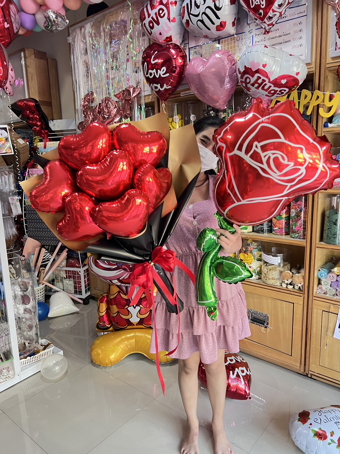 ลูกโป่งวาเลนไทน์ Valentine's balloon