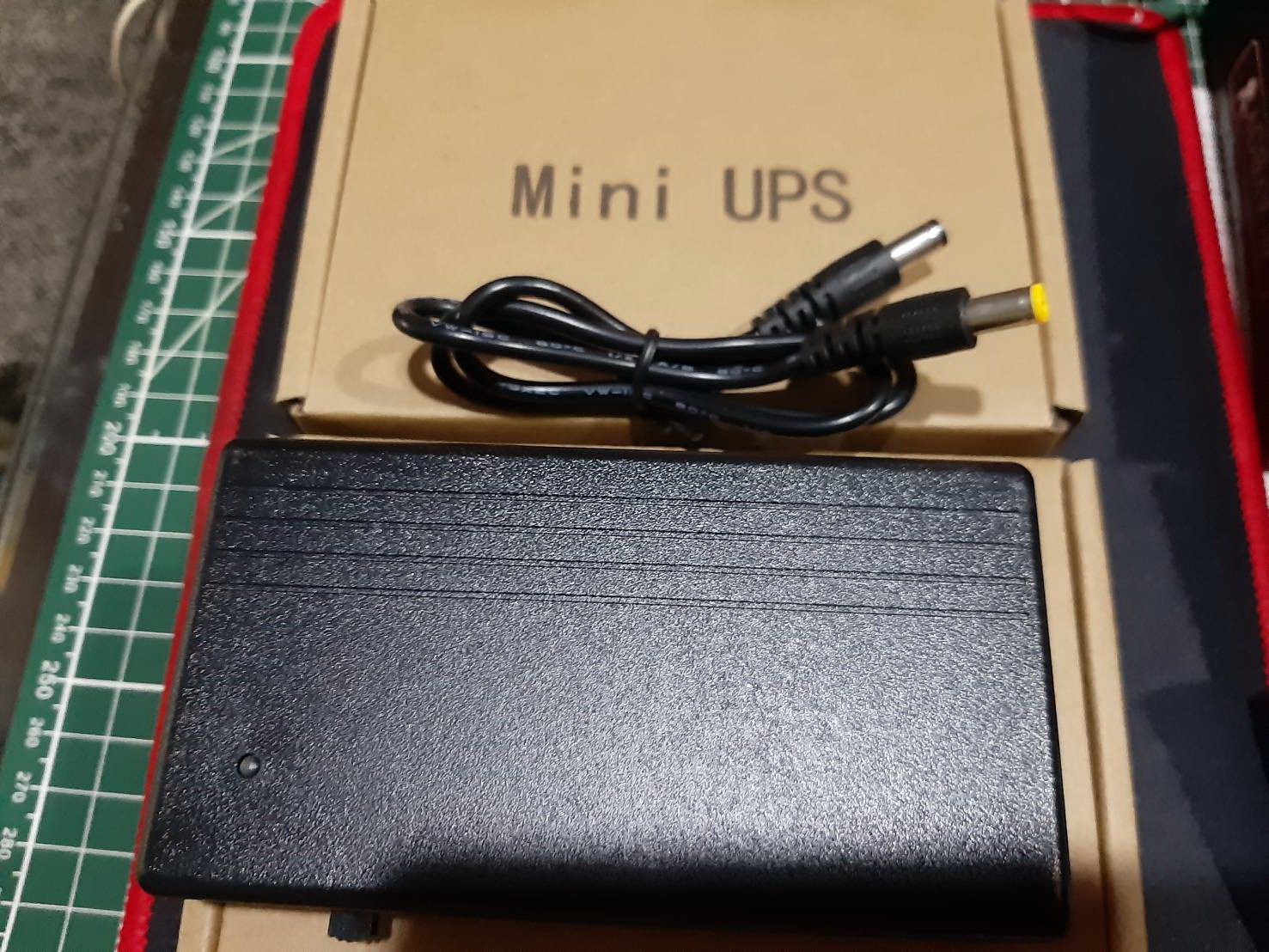 อุปกรณ์สำรองไฟฟ้า (DC Mini UPS 12V 2A)
