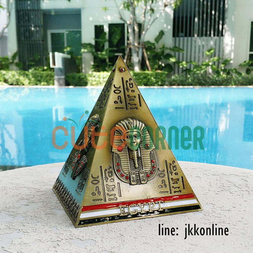 01709-โมเดลปิรามิดออมสิน 13ซม - ฟรีค่าส่ง