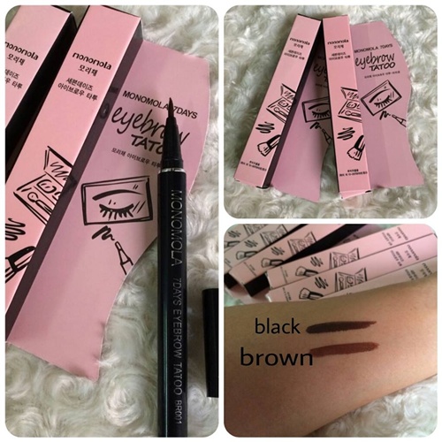 4D Monomola 7days Eyebrow tattoo