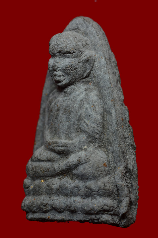 หลวงพ่อทวด พิมพ์ใหญ่ เนื้อว่านกดมือ พ่อท่านพล วัดนาประดู่ พ.ศ.2535