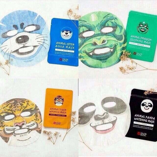 SNP ANIMAL MASK Panda Whitening Mask by JAR Si.Ka