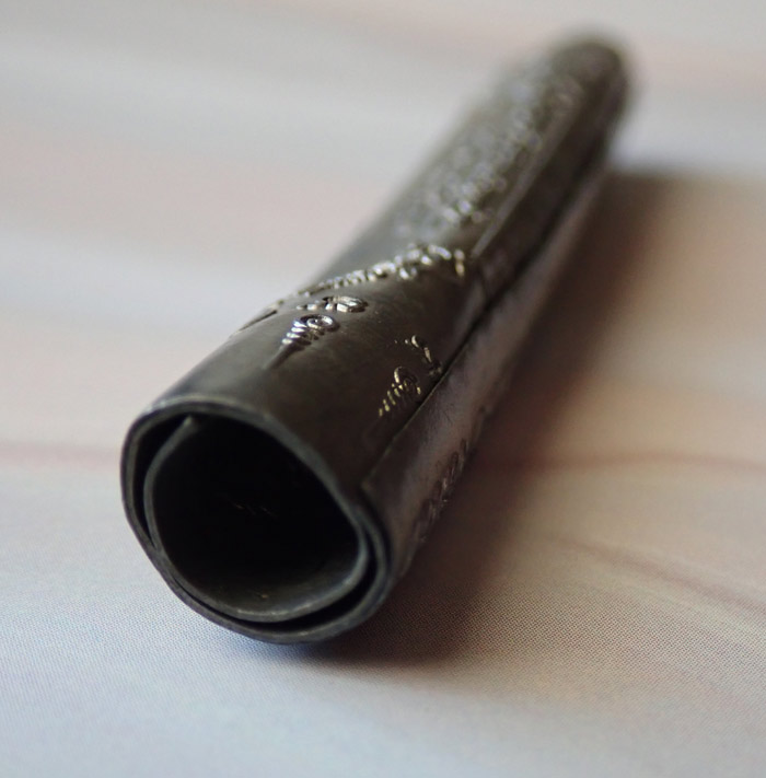 ตะกรุด 123 ปีชาตกาลอาจารย์นำ ชินวโร วัดดอนศาลา ปี 2557 ขนาด 2.5 นิ้ว