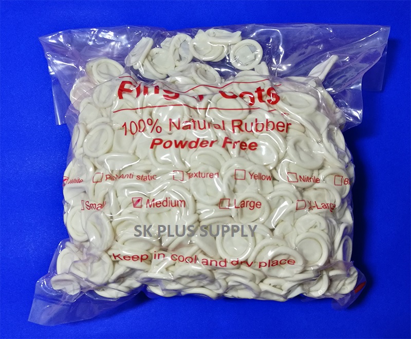 ถุงนิ้วยางธรรมชาติ