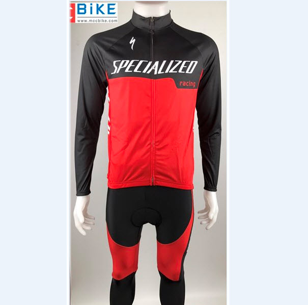 ชุดปั่นจักรยาน แขนยาว Specialized เสื้อปั่นจักรยาน และ กางเกงปั่นจักรยาน