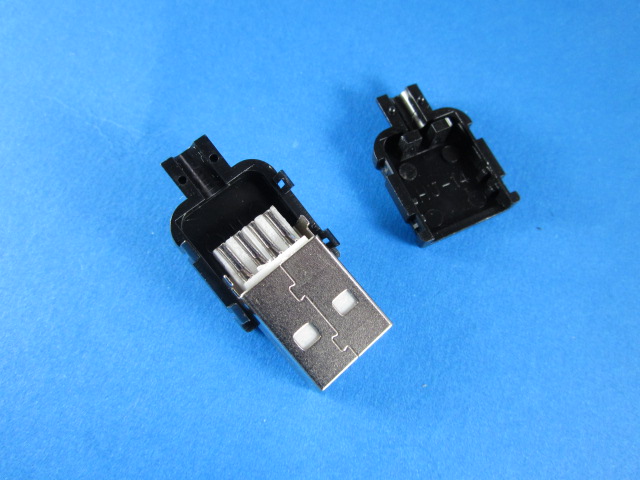 หัวประกอบ USB male (ตัวผู้) แบบที่2