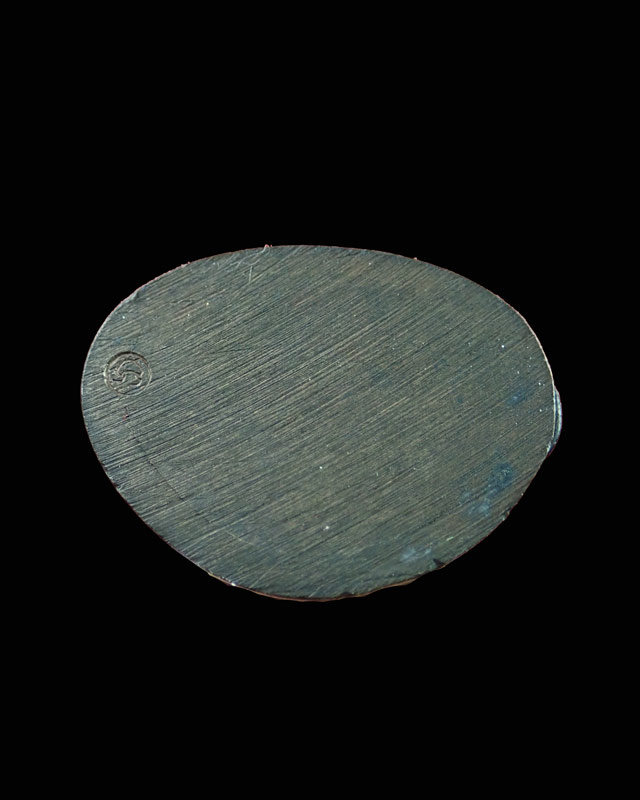 พระกริ่งญาณวิทยาคม2 หลวงพ่อคูณ วัดบ้านไร่ ปี 2557 รุ่นพรหมเทพ เนื้อนวะแก่ทอง หมายเลข ๒๔๐๘ (กริ่งดัง)