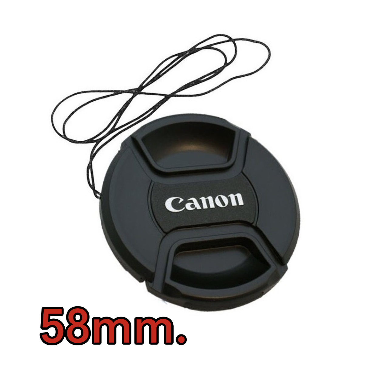 ฝาปิดเลนส์แคนนอน ขนาด 58 มม./CANON LENS CAP SIZE 58MM.