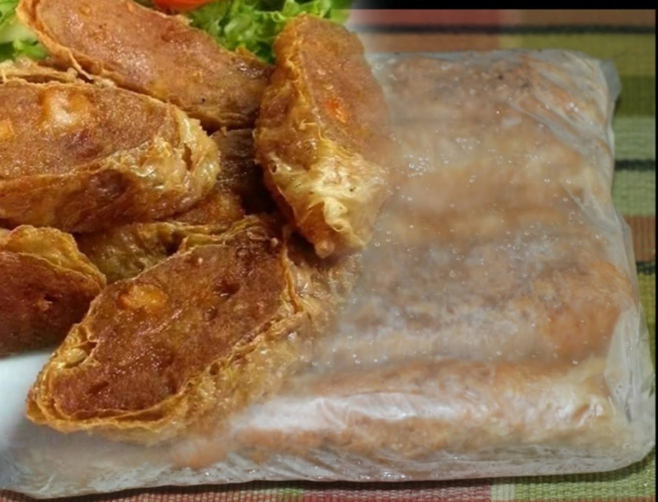 แฮ่กึ้นกุ้ง ถุงใส มี5เส้นต่อแพ็ก(มีฮาลาส) (ไม่รวมค่าขนส่ง)