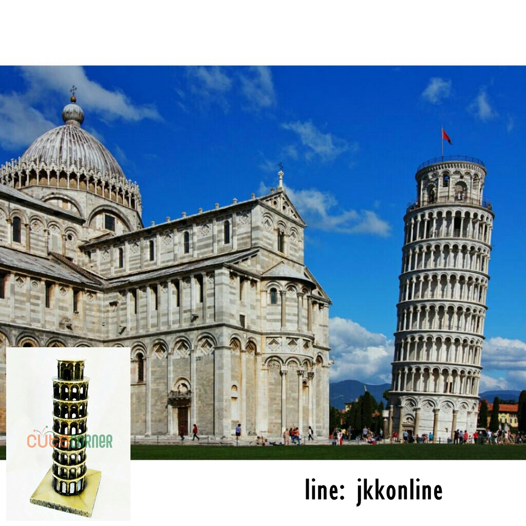 01710-โมเดลหอเอนปิซา 16 ซม - ฟรีค่าส่ง