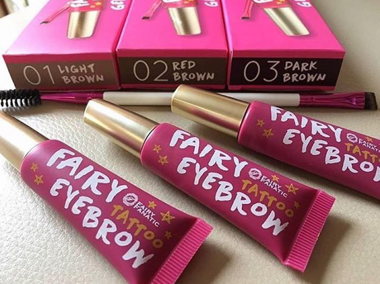 Fairy Eyebrow Tattoo by Fairy Fanatic แฟร์รี่ เจลเขียนคิ้ว