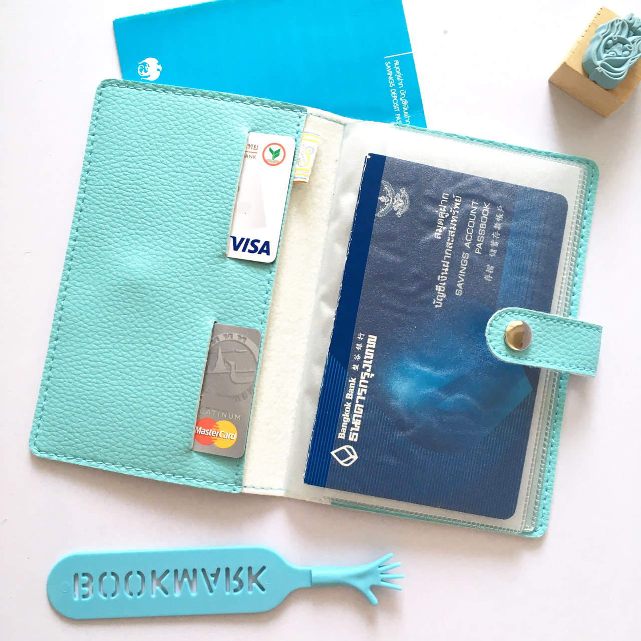 Baby Blue(ฟ้า) - Bookbank Holder