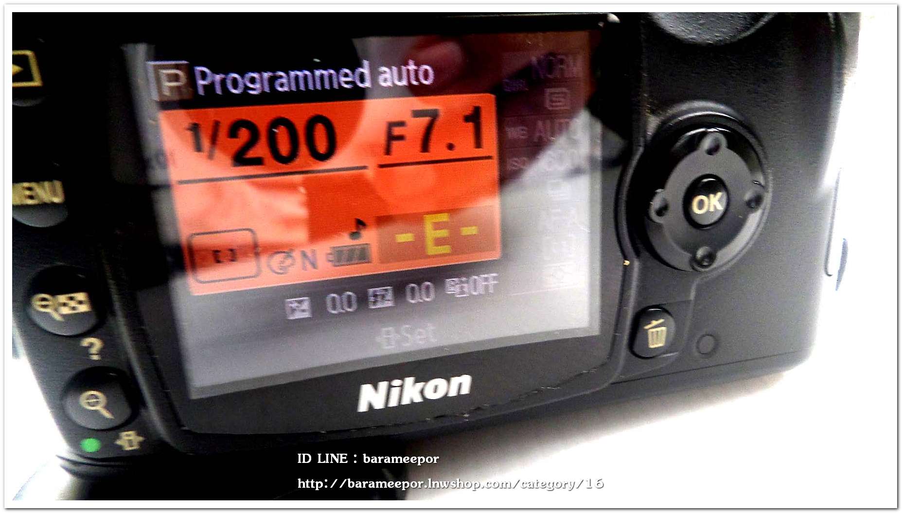 กล้อง NIKON D60 + 18-55 mm.