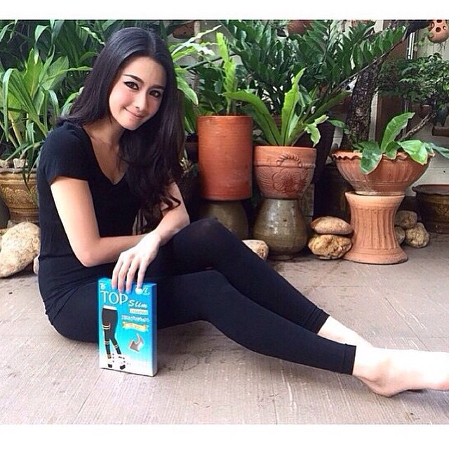 Top Slim Leggings เลคกิ้ง กางเกงขาเรียว (สีเนื้อ) Top Slim Leggings เลคกิ้ง กางเกงขาเรียว 1คู่ (สีดำ)