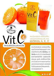 Vit C By Princess Skin careส้มโชกุนสดล้างหน้าใส Vit C