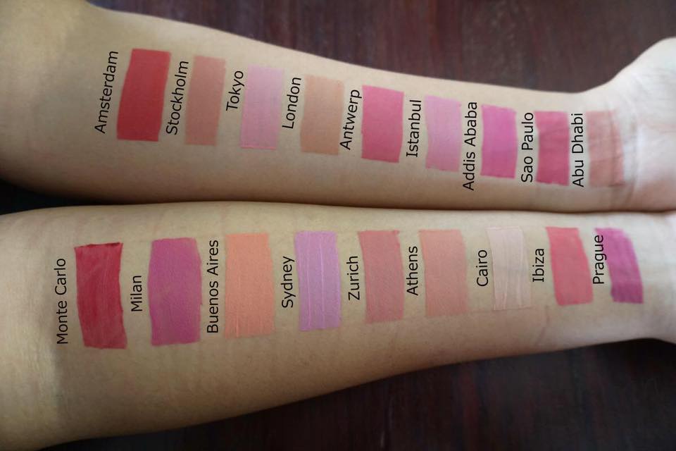 NYX Soft Matte Lip Cream Vault 36 Pieces Set เอ็นวายเอ็กซ์ เซทลิปครีม เนื้อแมท งานมิลเลอร์